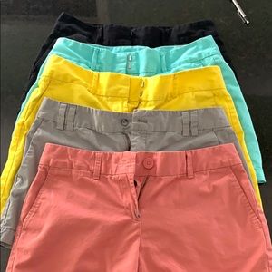 Lot of chino shorts